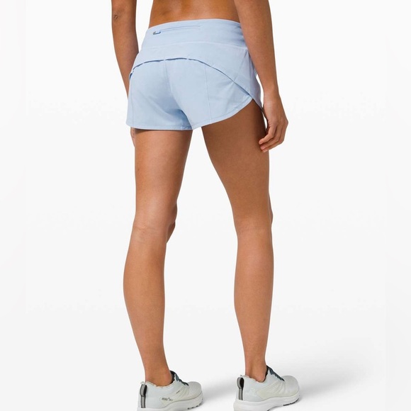 LULULEMON Women’s Light Blue Athletic Shorts - Picture 6 of 12